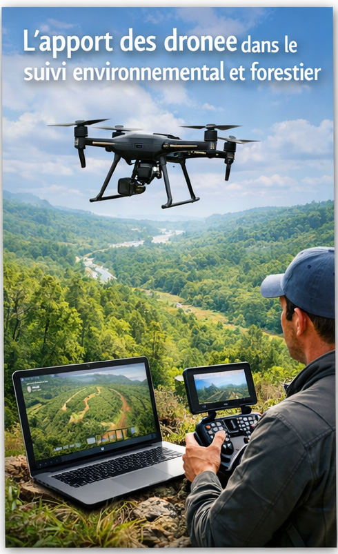 L'apport des drones dans le suivi environnemental et forestier