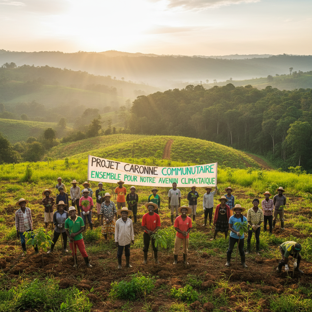 Développement d'un projet carbone forestier communautaire
